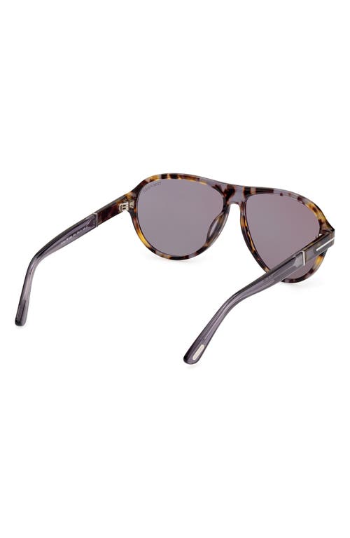 Tom Ford Quincy 59mm Pilot Sunglasses
