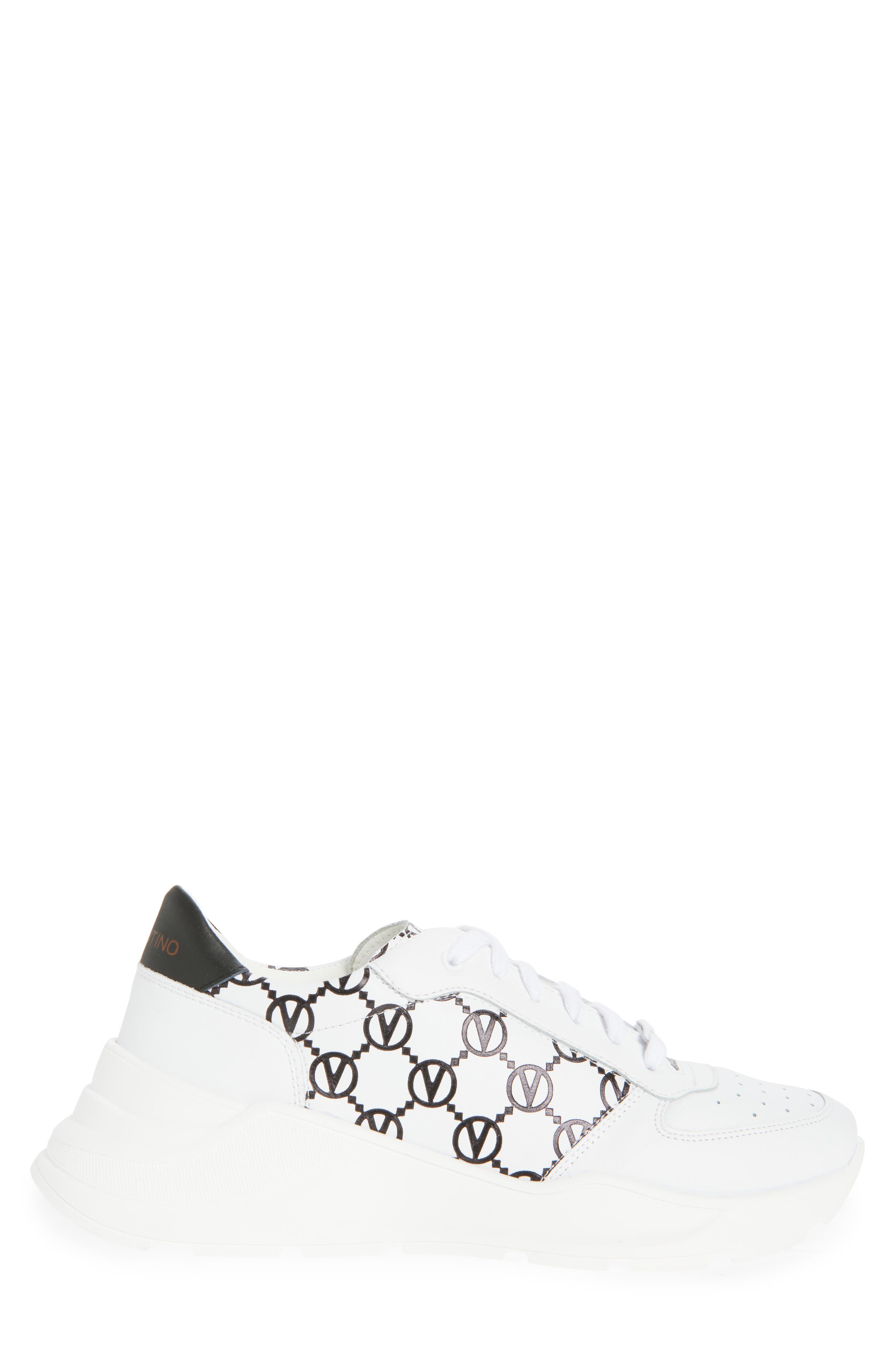 VALENTINO BY MARIO VALENTINO Claus Sneaker, Alternate, color, White Black