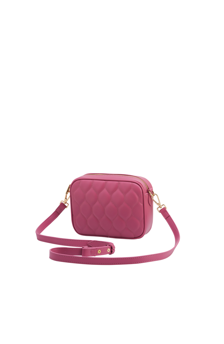 Fable England Alice Quilted Camera Purse, Alternate, color, Rose Pink