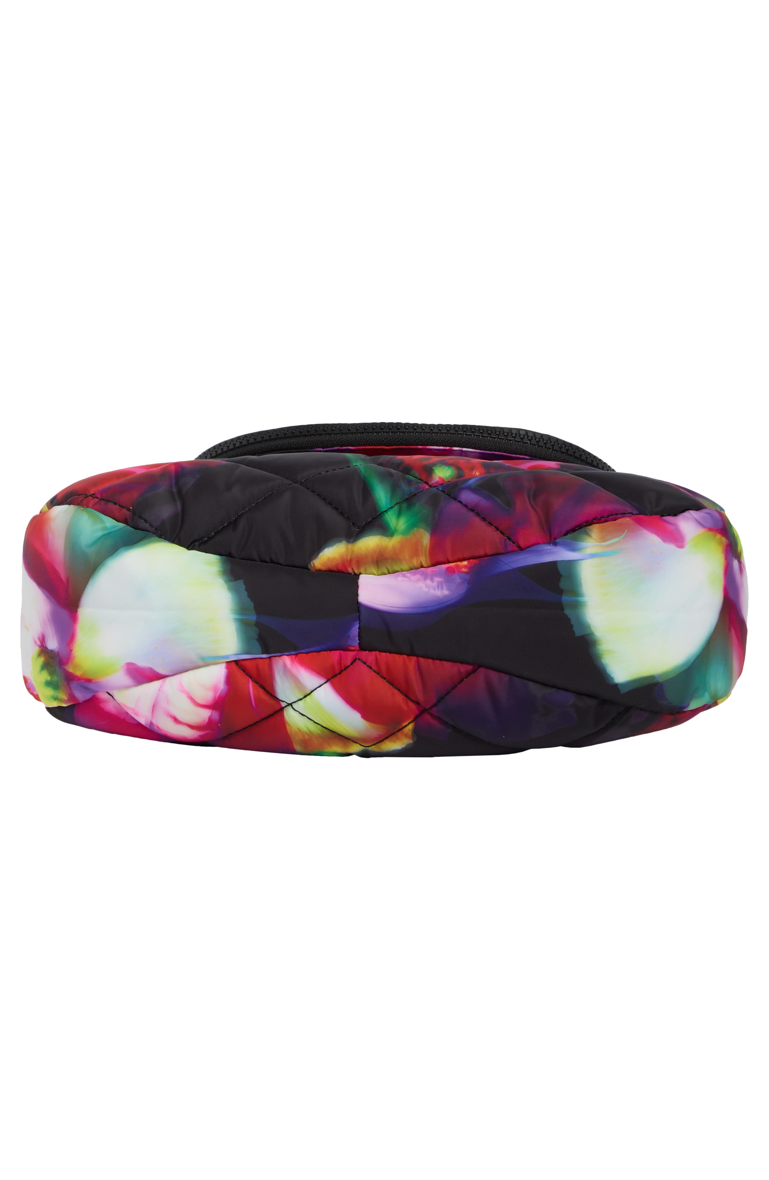 The Quilted Messenger Bag Crossbody, Alternate, color, BLACK MULTI