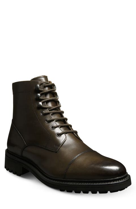 Briggs Leather Lug Boot