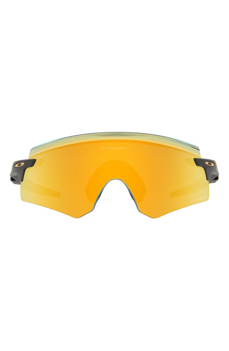 Oakley Encoder 136mm Prizm<sup>™</sup> Rimless Wrap Shield Sunglasses, Main, color,