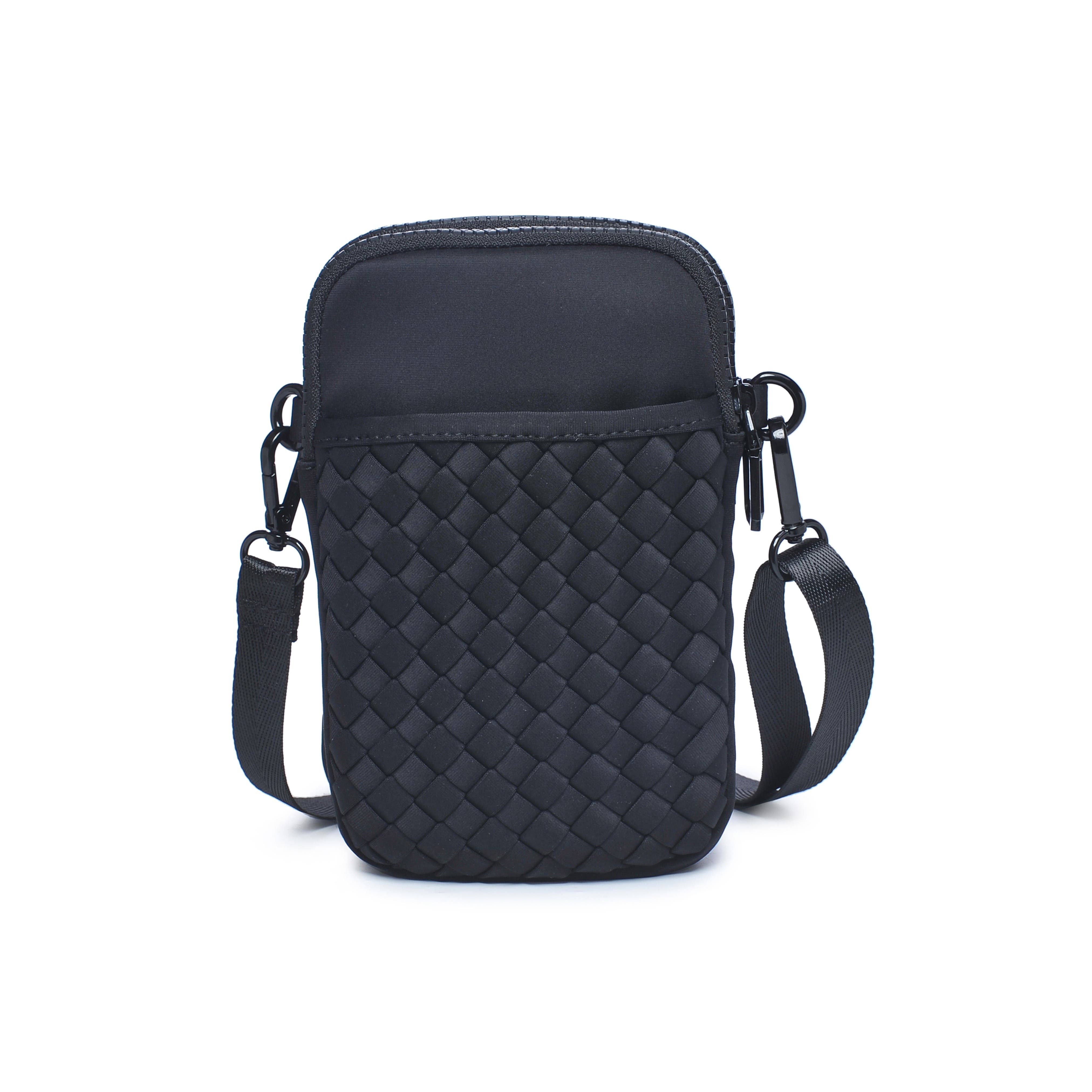 Sol and Selene Divide & Conquer - Woven Neoprene Bag, Alternate, color, Black