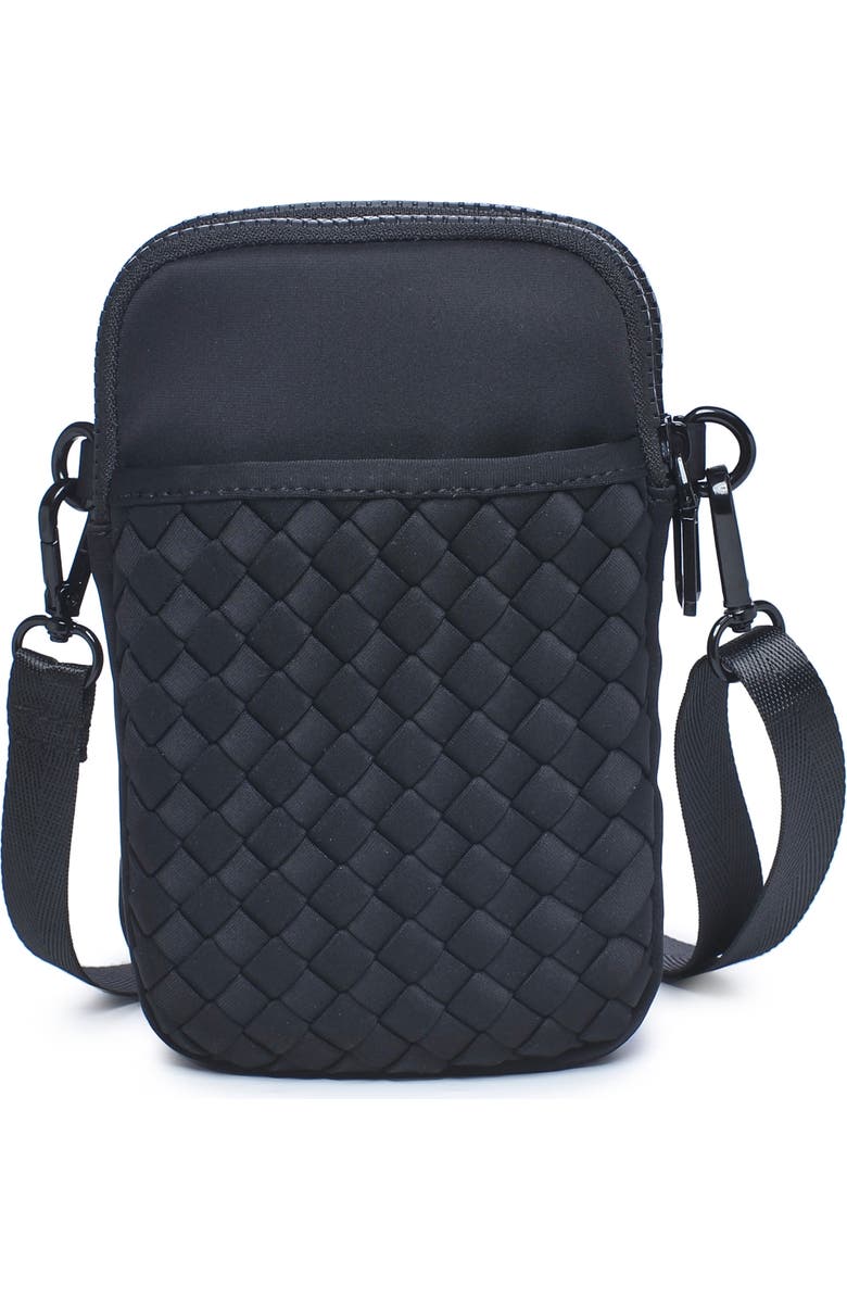 Sol and Selene Divide & Conquer - Woven Neoprene Bag, Alternate, color, Black
