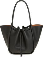 Proenza Schouler Large Ruched Pebbled Leather Tote
