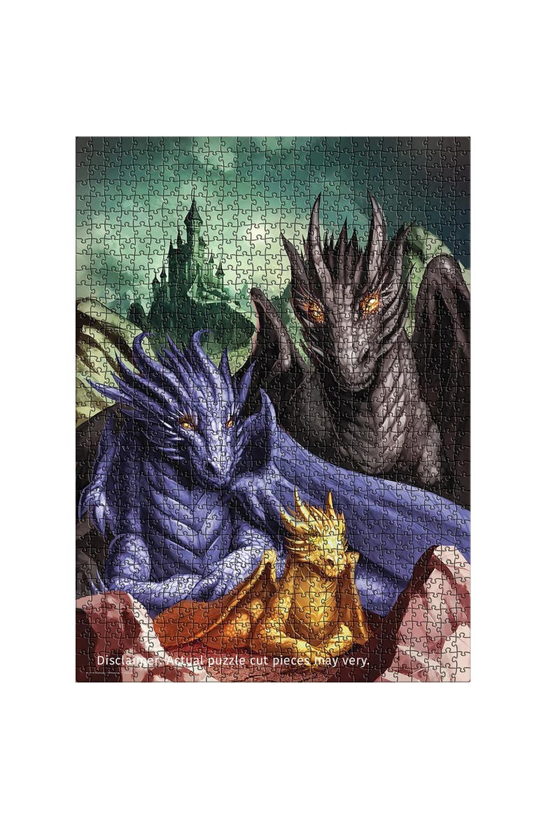 Fourth Wing 1000 Piece Puzzle, Alternate, color, Multicolored