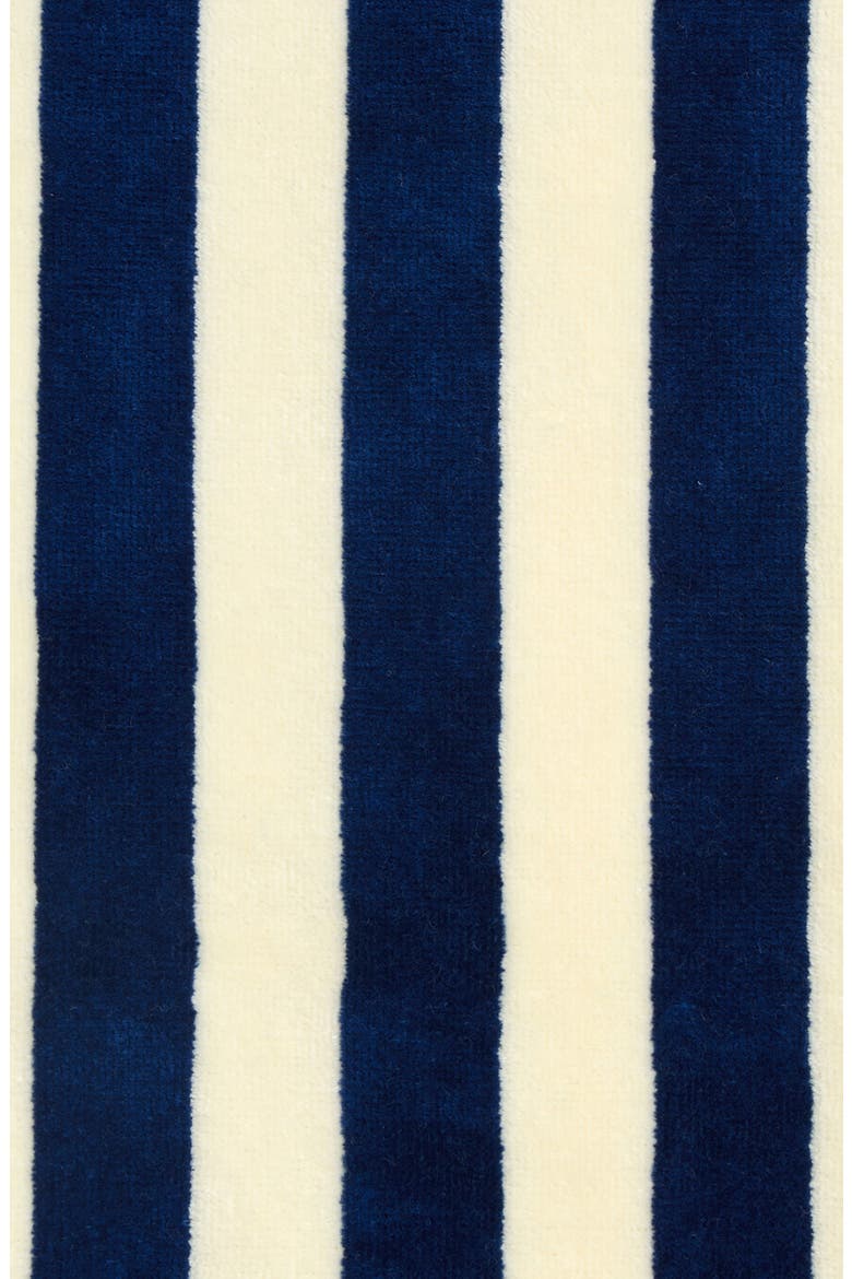 Cabana Striped Turkish Cotton Towel, Alternate, color, DEEP POOL