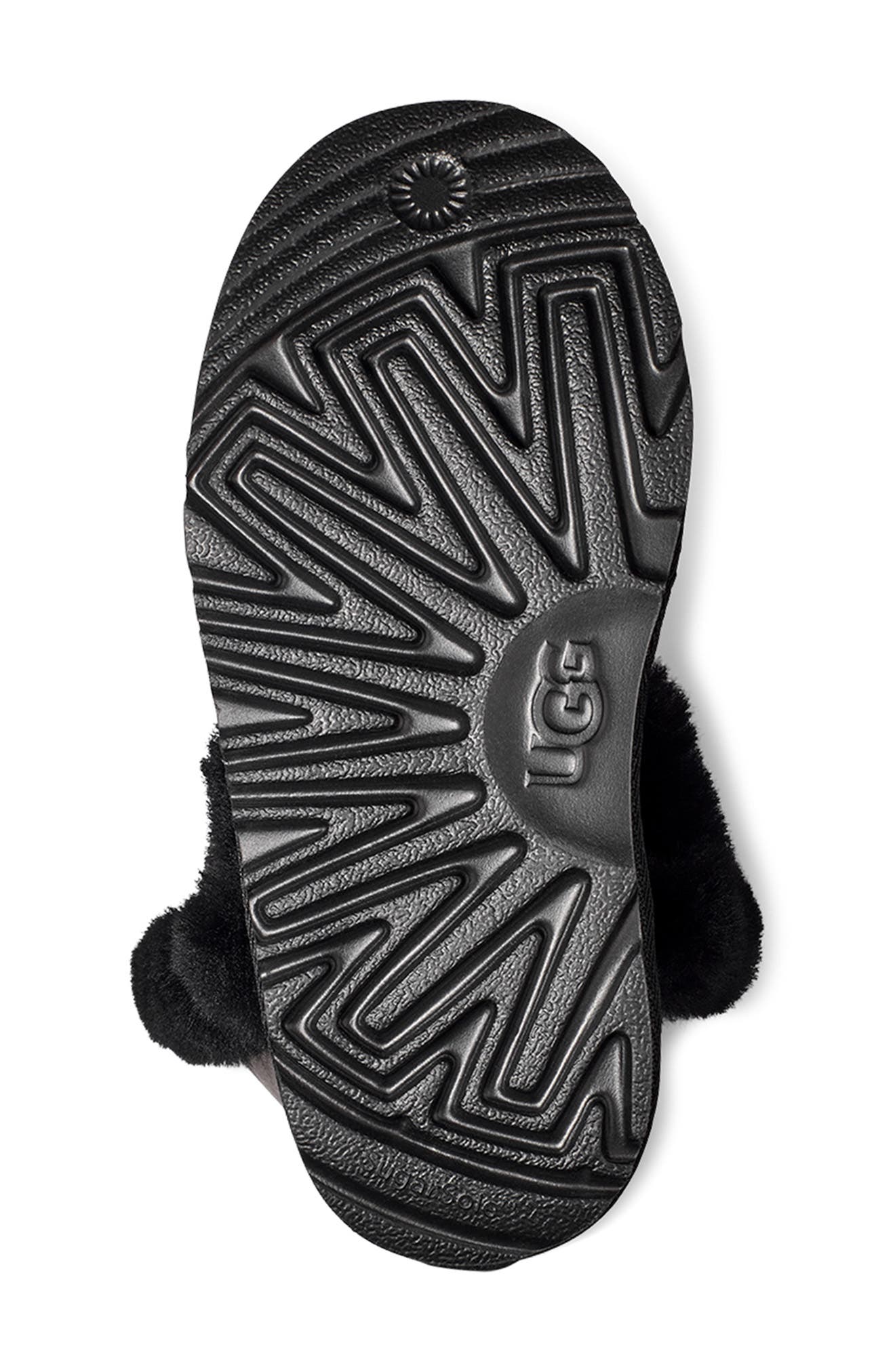 UGG<sup>®</sup> Kids' Sunburst Water Resistant Genuine Shearling Tall Boot, Alternate, color, 