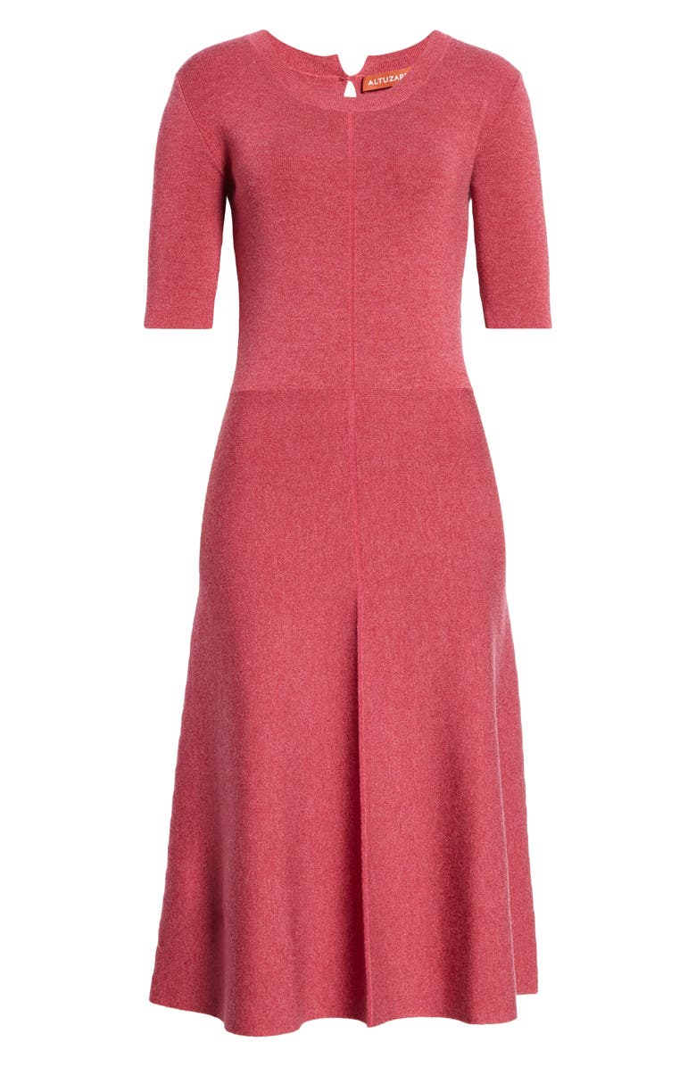 Altuzarra Silk Blend Sweater Dress, Alternate, color,