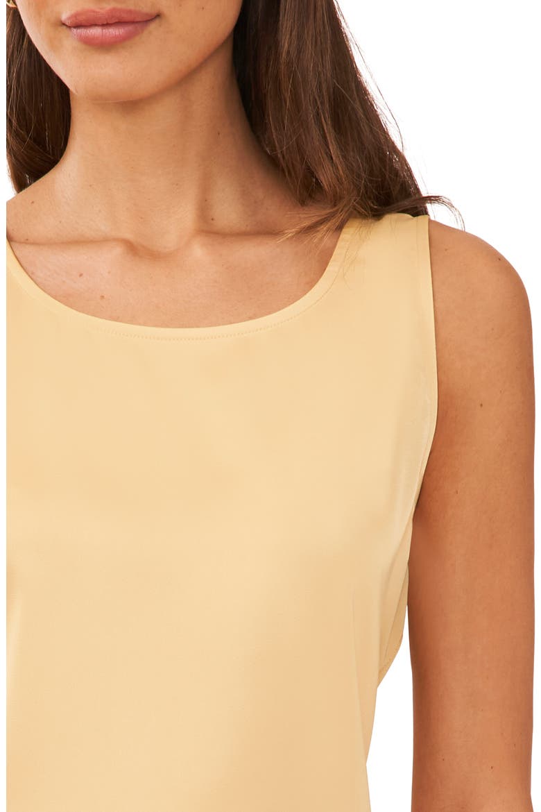Floral Print Sleeveless Blouse, Alternate, color, SAHARA SUN