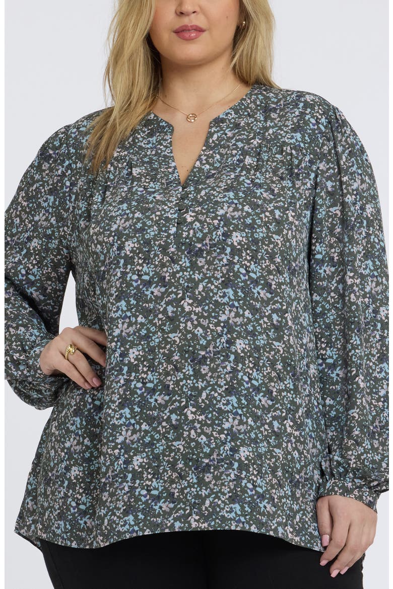 Trinity Long Sleeve Top, Main, color, FARAHS FIELD