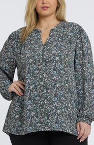 NYDJ Trinity Long Sleeve Top