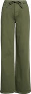 WARP+WEFT The Big Easy High Waist Wide Leg Drawstring Jeans