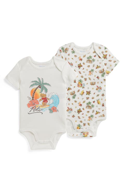 Surf Assorted 2-Pack Bodysuits (Baby)