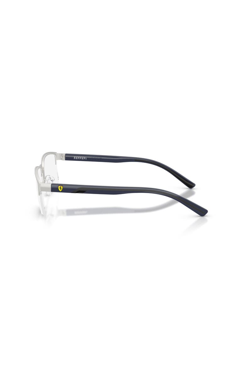58mm Rectangle optical glasses, Alternate, color, Grey