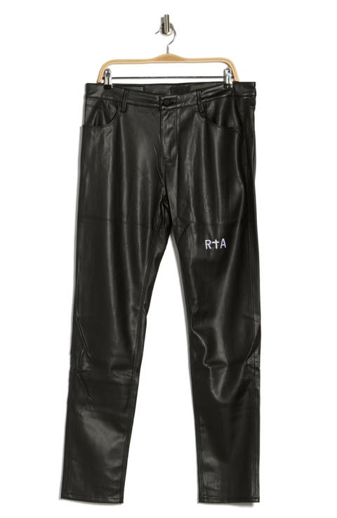 Bryant Faux Leather Skinny Pants