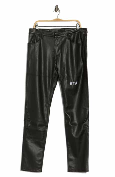 RtA Bryant Faux Leather Skinny Pants