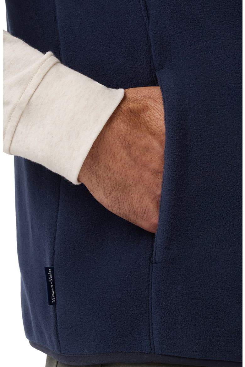 Crosby Fleece Vest, Alternate, color, NAVY