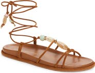 Stuart Weitzman Majorca Ankle Tie Sandal