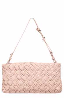 Walter Baker Whitley Woven Leather Clutch