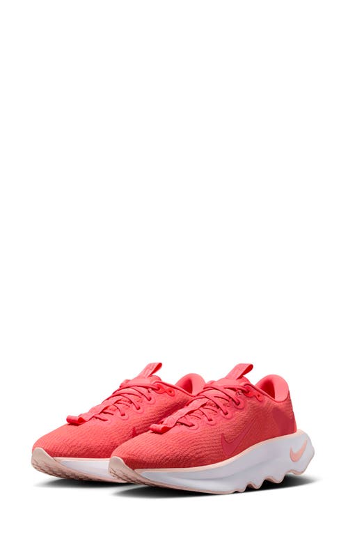 Nike Motiva Road Runner Walking Shoe In Red