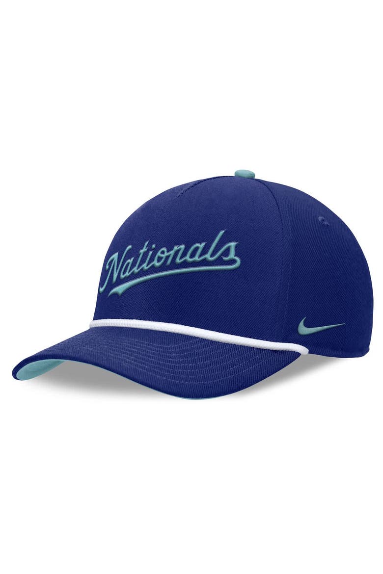Men's Nike  Royal Washington Nationals Father's Day Rise Adjustable Hat, Alternate, color, Royal