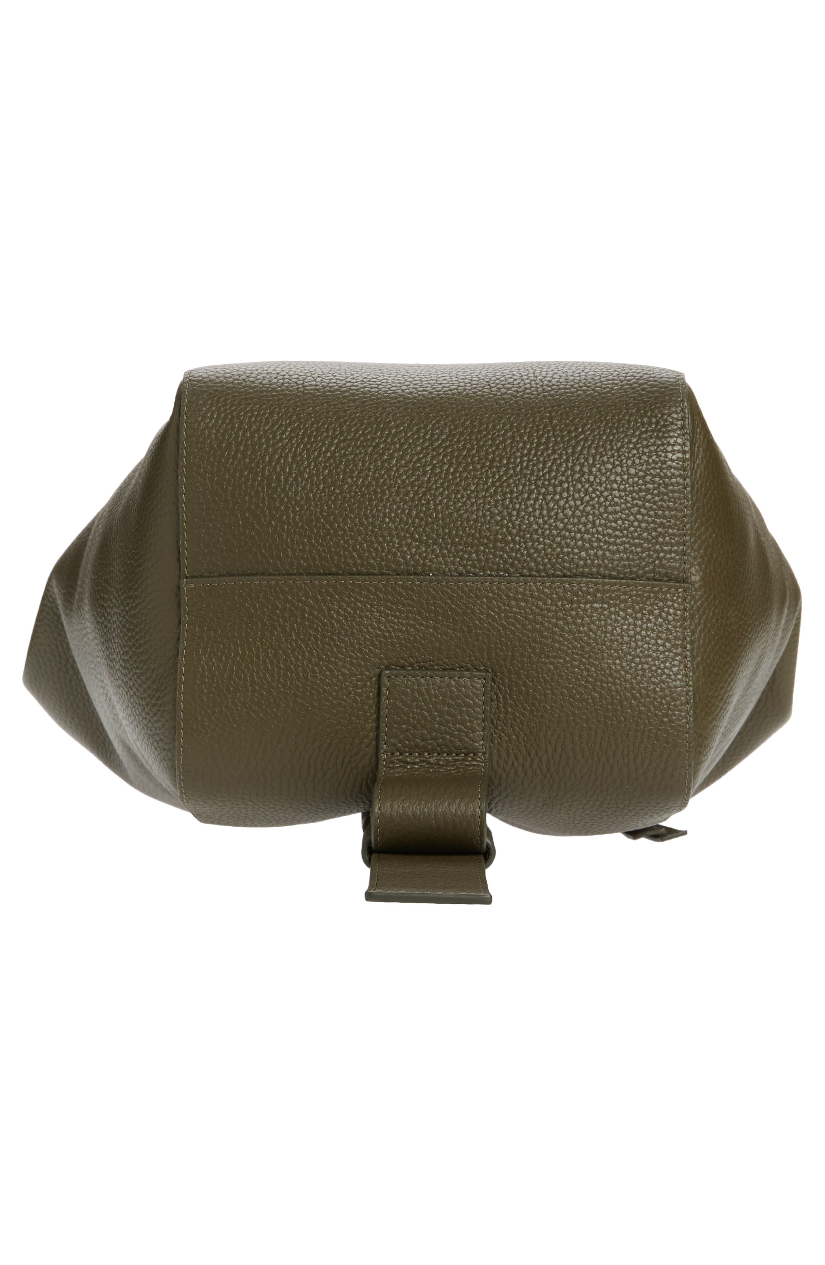 AllSaints Anouck Sling Leather Backpack, Alternate, color, 