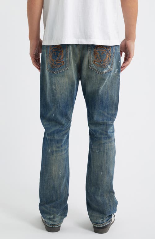 Billionaire Boys Club Bb Challenger Distressed Jeans In Blue