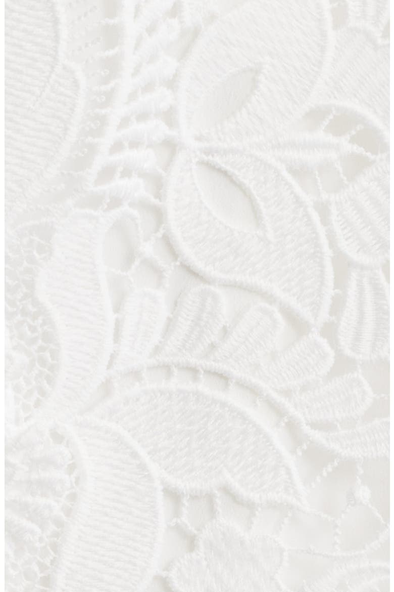 Garden Lace Jacket, Alternate, color, WHITE
