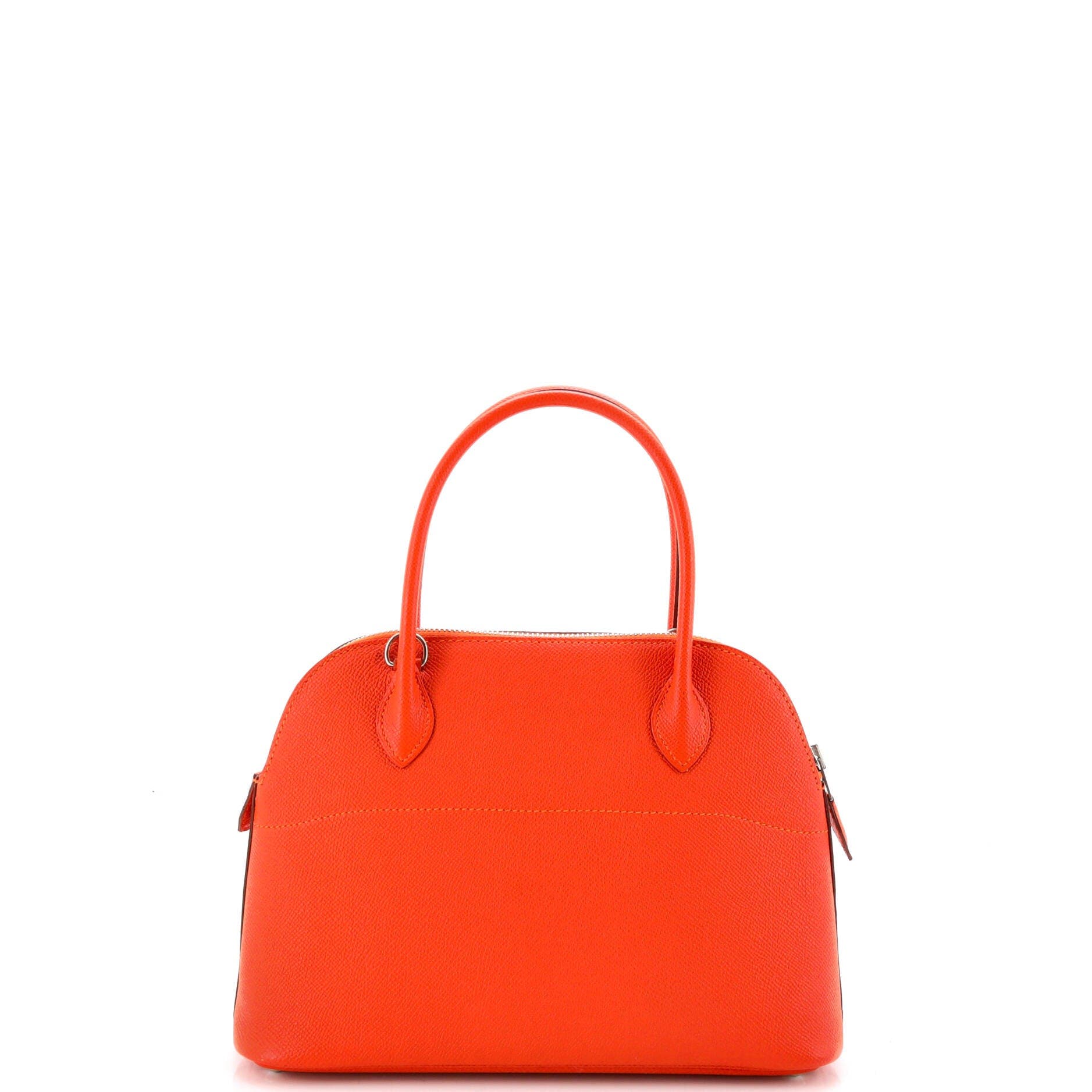 Pre-Owned Hermes Bolide Bag Epsom 27, Alternate, color, Feu