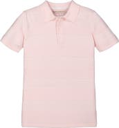 Hope & Henry Baby Boys' Short Sleeve Sweater Polo, Infant