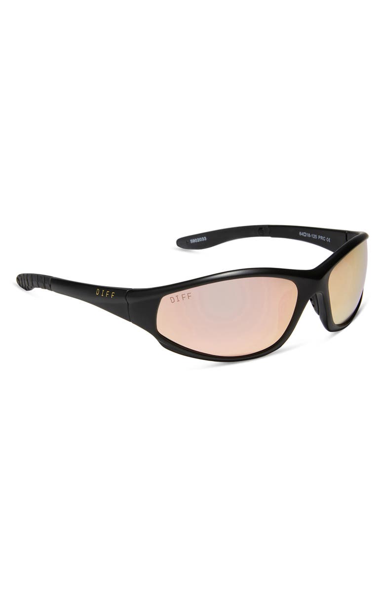 DIFF Lightning 48mm Rectangular Sunglasses, Alternate, color,