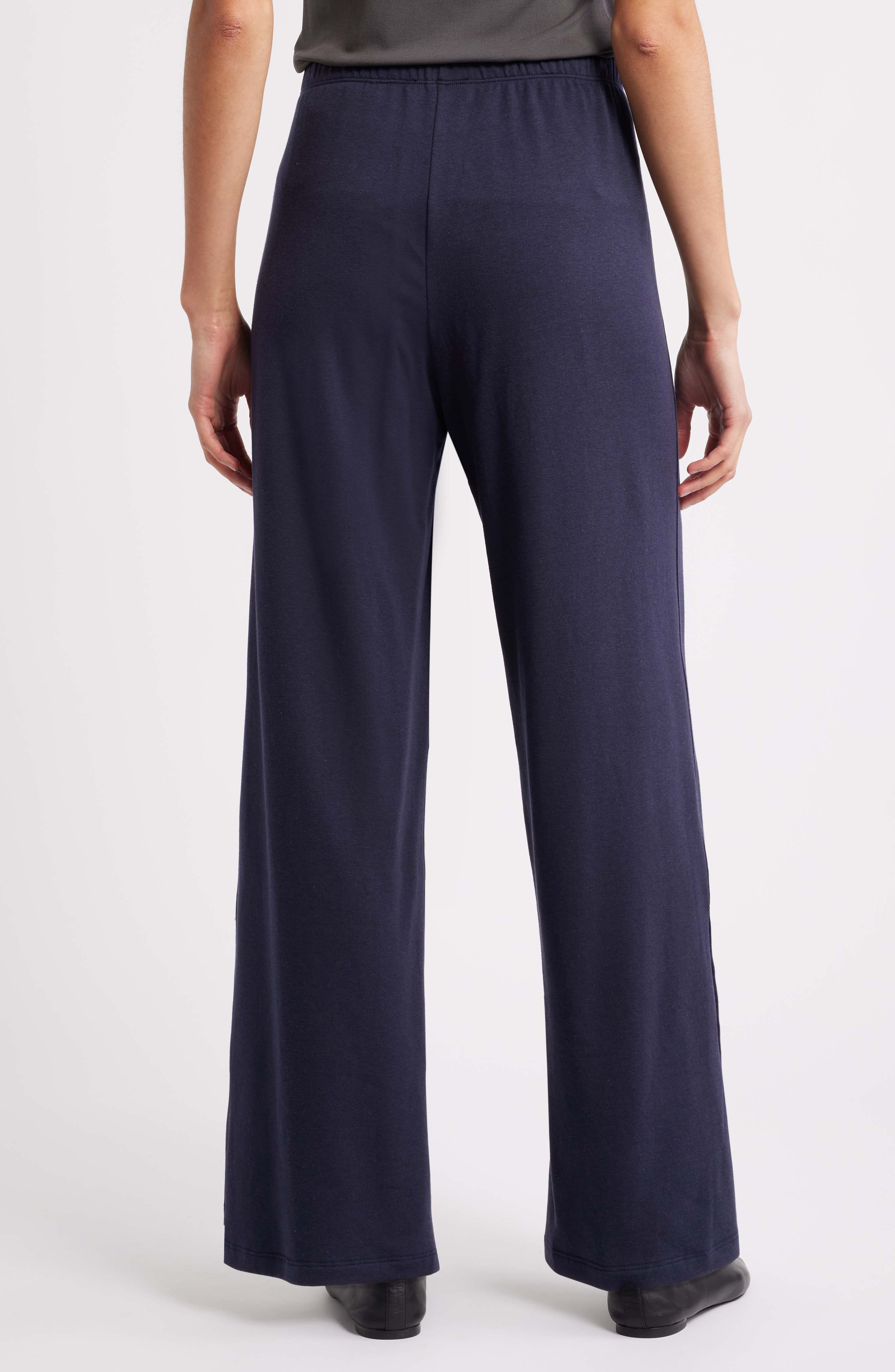 Slit Hem Straight Leg Pants - image 4