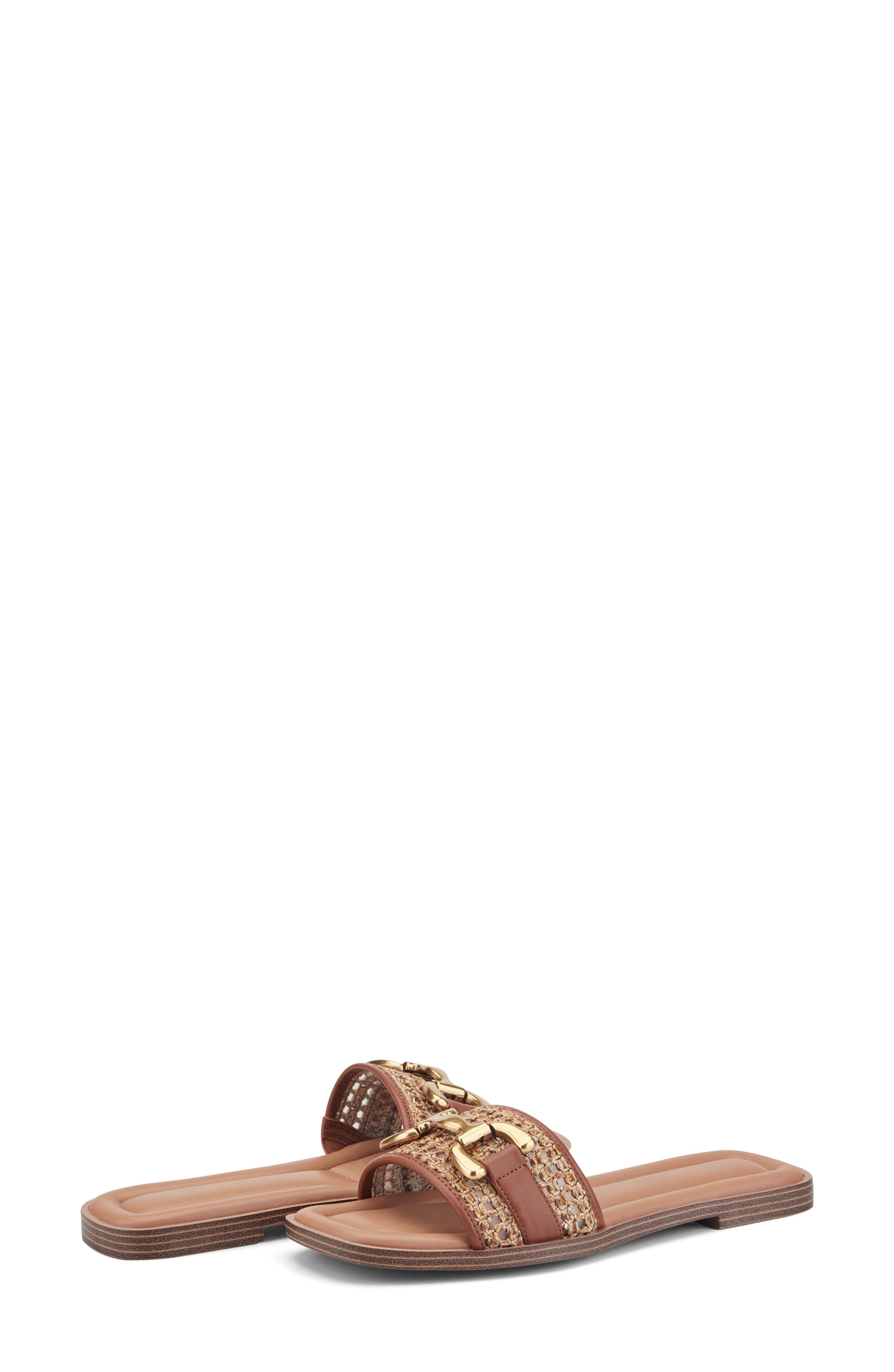 Vana Bit Slide Sandal, Alternate, color, MEDIUM BROWN