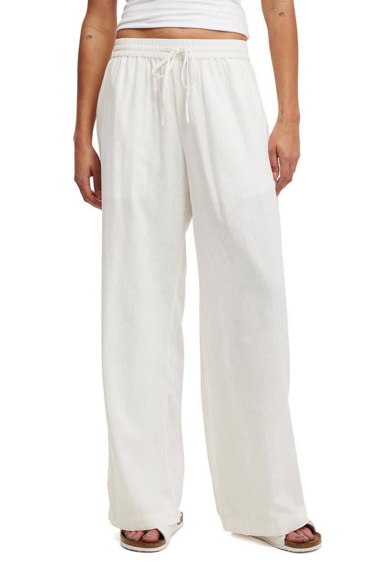 Women's Haven Wide Leg Pant, Alternate, color, White