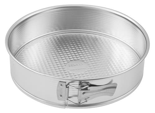 Zenker Tin Plated Steel Springform Pan, 11-inch, Silver In Silver