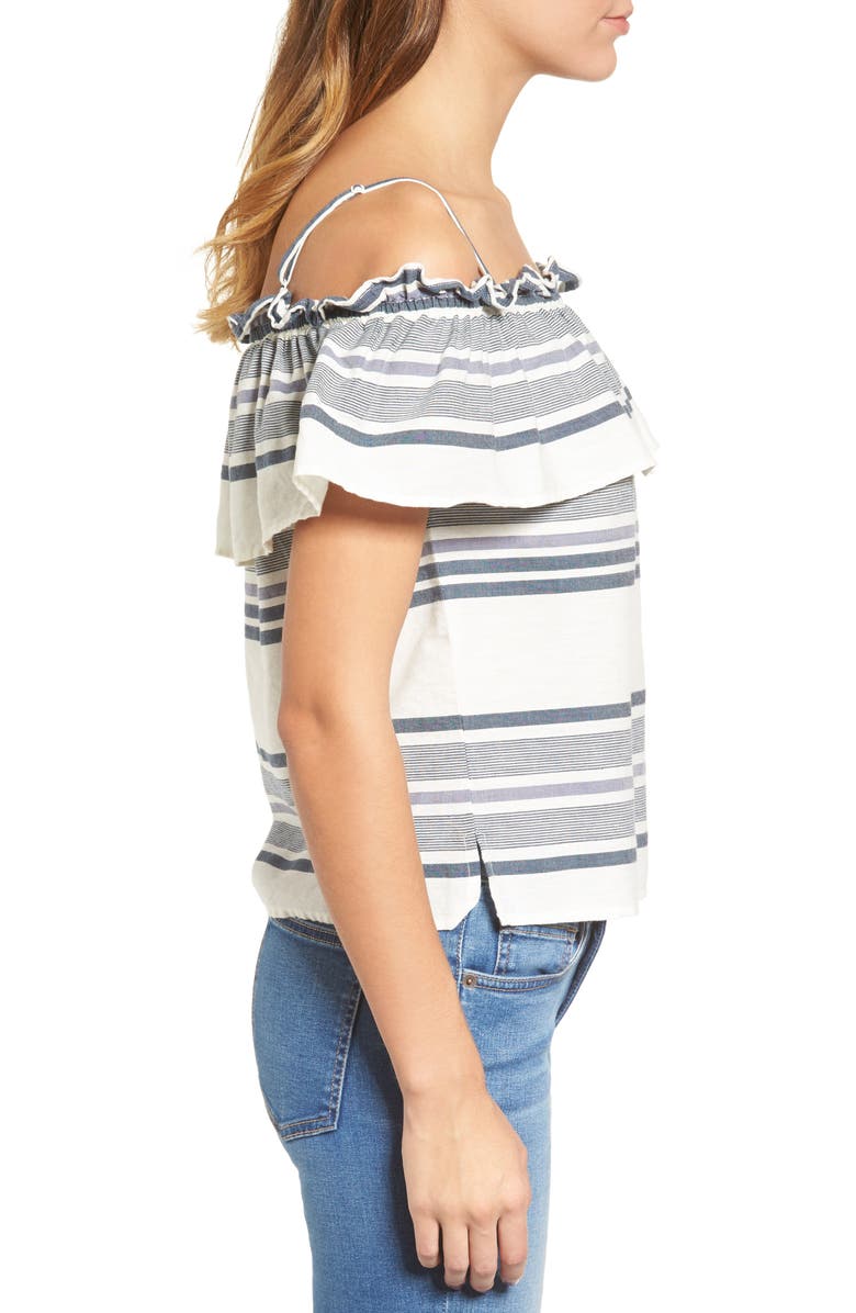 Splendid Traveler Off the Shoulder Cotton Top, Alternate, color, 