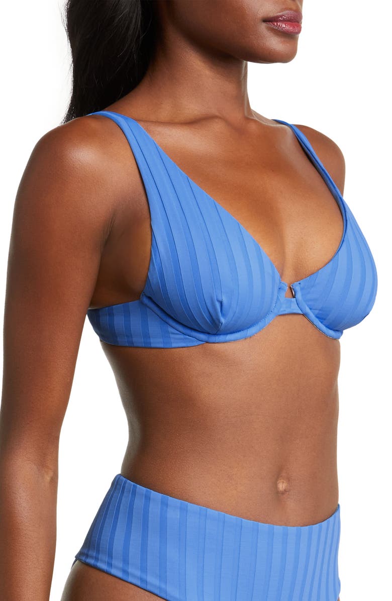 Vitamin A<sup>®</sup> Rossi Underwire Bikini Top, Alternate, color, Dream Blue