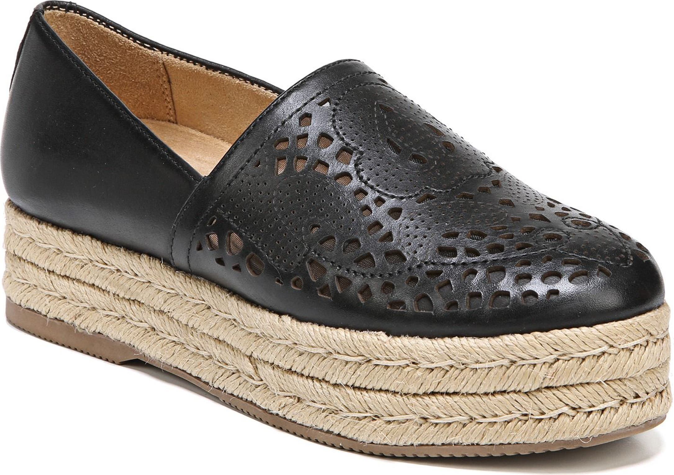 Naturalizer Thea Perforated Platform Espadrille Women Nordstrom Platform espadrilles