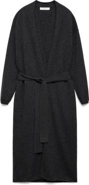 MANGO Cashmere Long Cardigan