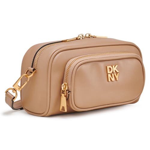 Dkny Philo Crossbody In Cappucino