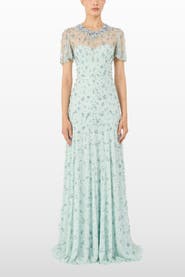 Jenny Packham Ambiance Beaded Maxi Dress