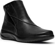 Clarks® Kaetlyn Flow Leather Wedge Bootie