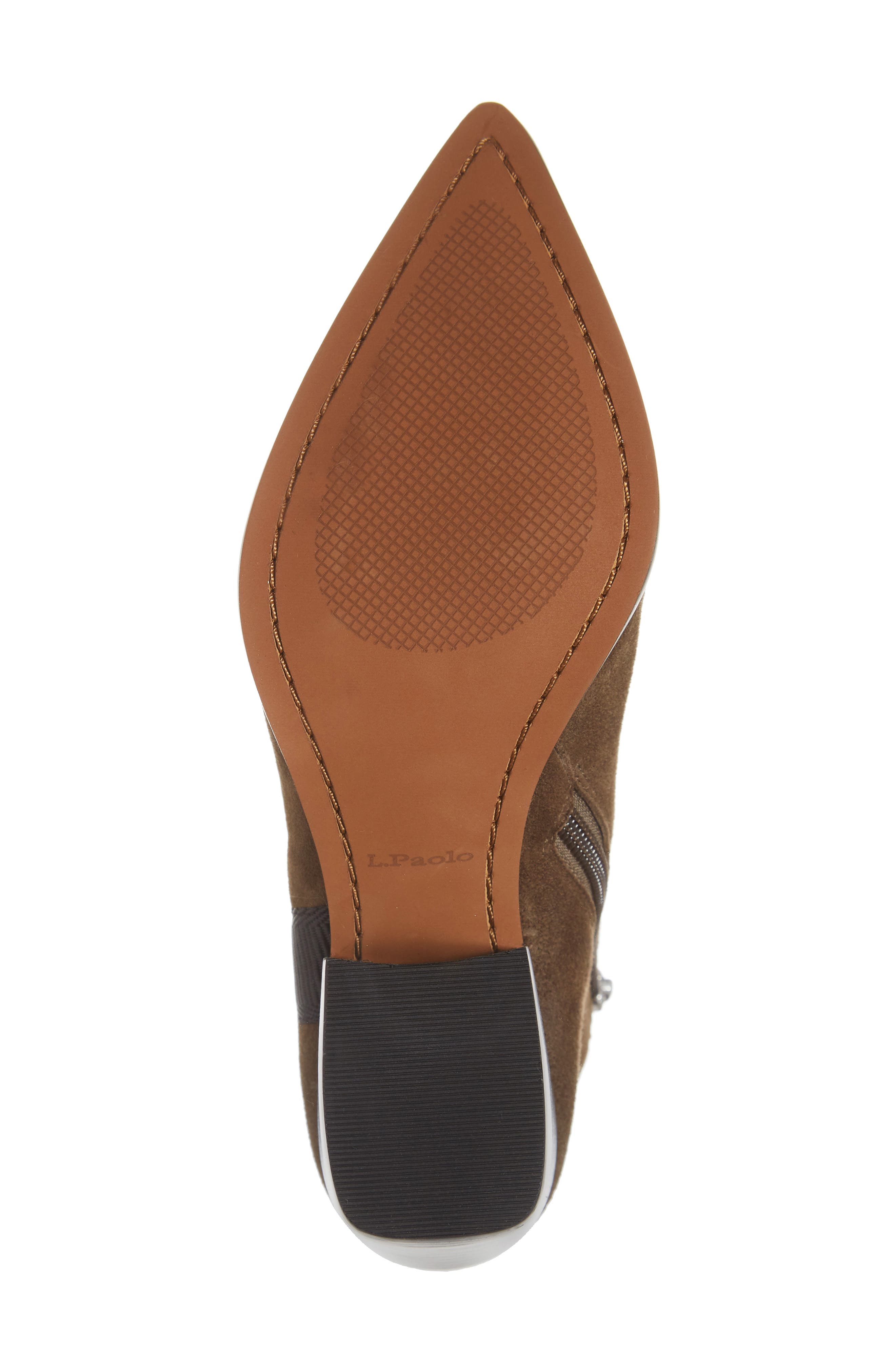 Sevilla II Bootie, Alternate, color, DARK OLIVE SUEDE