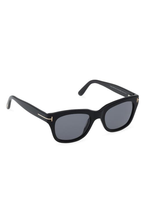 Tom Ford Snowdon 52mm Square Sunglasses