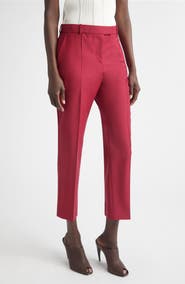 McQueen Wool & Mohair Narrow Bootcut Trousers