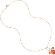 Kurt Geiger London Alien Head Pendant Chain Necklace