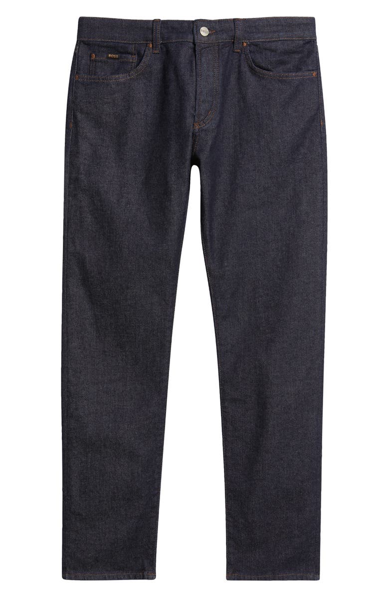BOSS Karoo Slim Fit Jeans, Alternate, color, Dark Blue