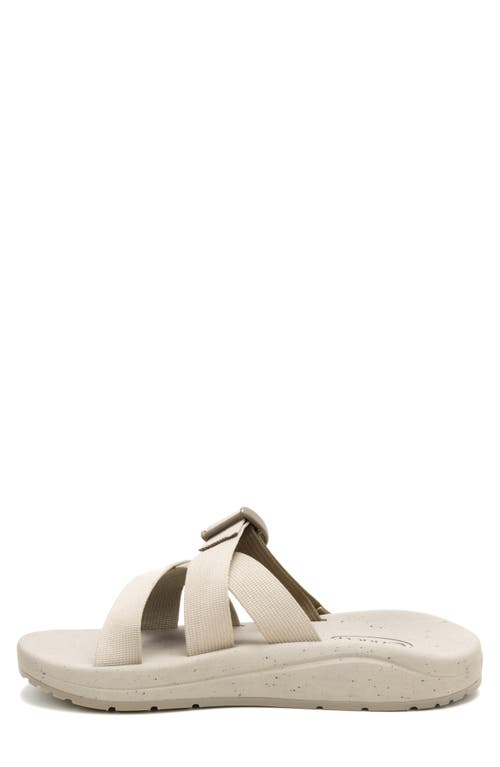 Chaco Cushz Slide Sandal In Silt