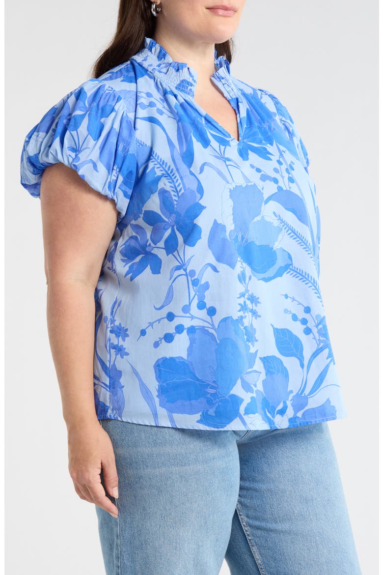 Veran Floral Top, Alternate, color, LIGHT-BLUE-MULTI